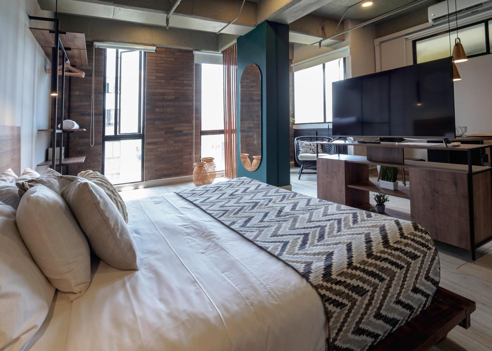 Apartamento Stylish Loft In The Heart Of Laureles Medellín